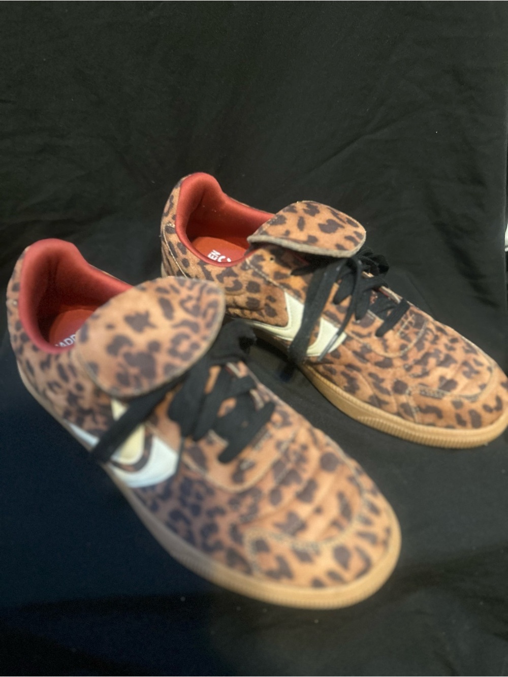 Madden NYC Leopard Print Athletic Shoes - Brown
